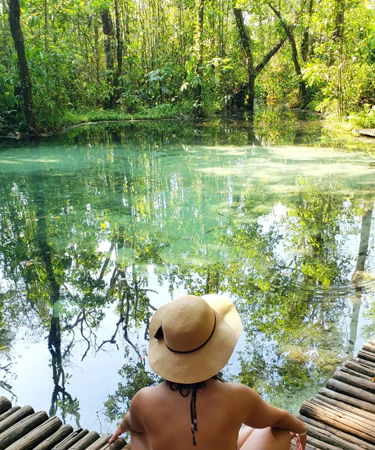 nascente da areia, criando uma espécie de areia movediça. - Picture of Areia  que Canta, Brotas - Tripadvisor